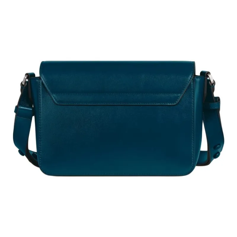 MONTBLANC Meisterstuck Grain Cow Leather Messenger Bag Shoulder Bag Men's Mediterranean Blue-4