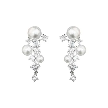 Rhymes Gold Plated Copper Earrings Women's