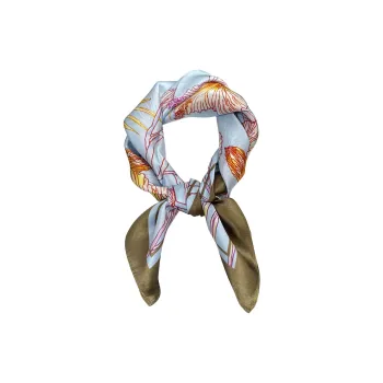 MITHAOL KUSC Mulberry Silk Silk Scarves Women's