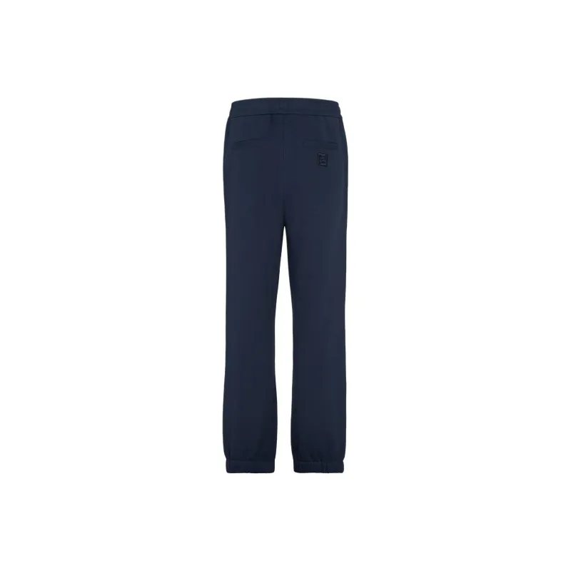 FENDI SS25 Knitted Sports Pants Men's Blue-1