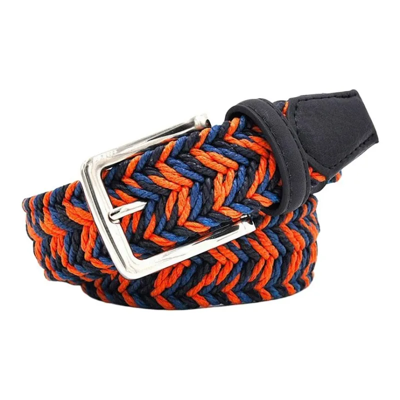 Mulinsen Wax Cord+Straw+PU Belt Unisex 3.3.4cm-6