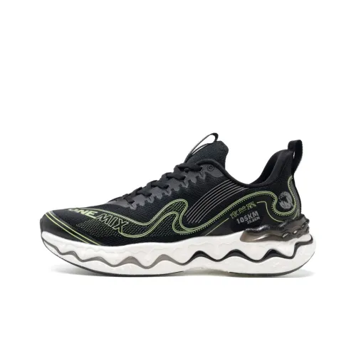 ONEMIX Mulan Creek Running Shoes Unisex Day Night Black