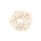 [White Black Dot Hair Tie]