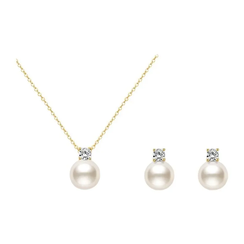 Rhymes Gold Plated Copper Necklaces Women's-0