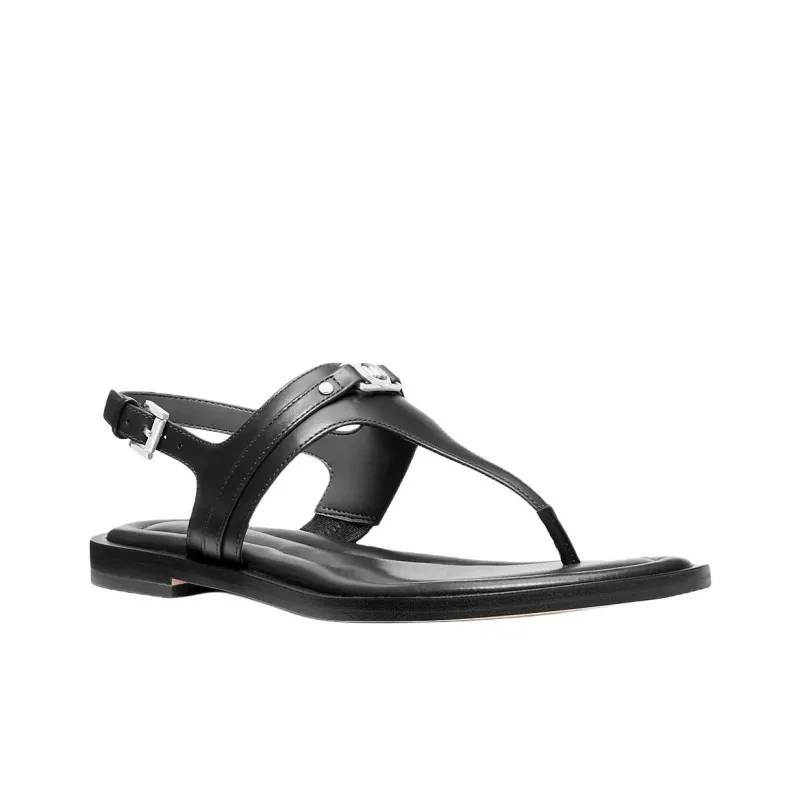 MICHAEL KORS Mandy One Strap Sandals Women's Black-2