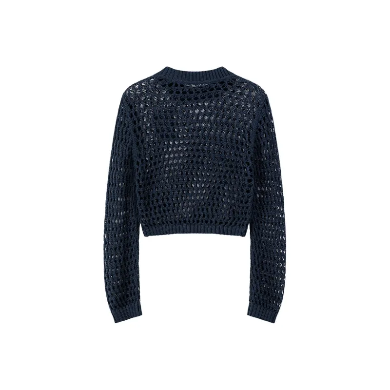 CHUU Knitwear Women's Navy Blue-1