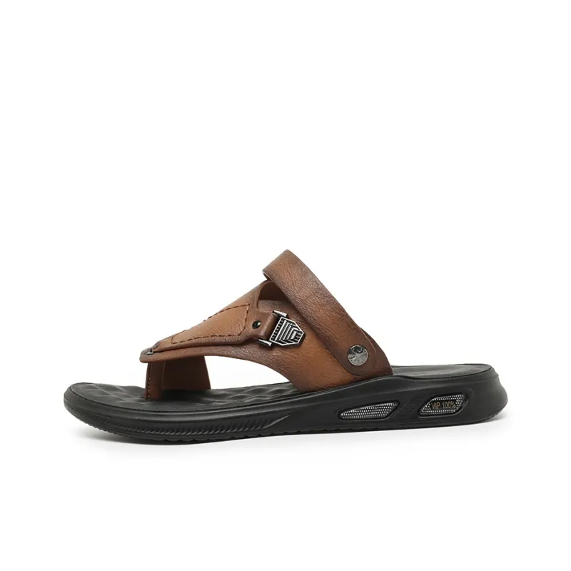 Bull charm Beach Sandals Men-6