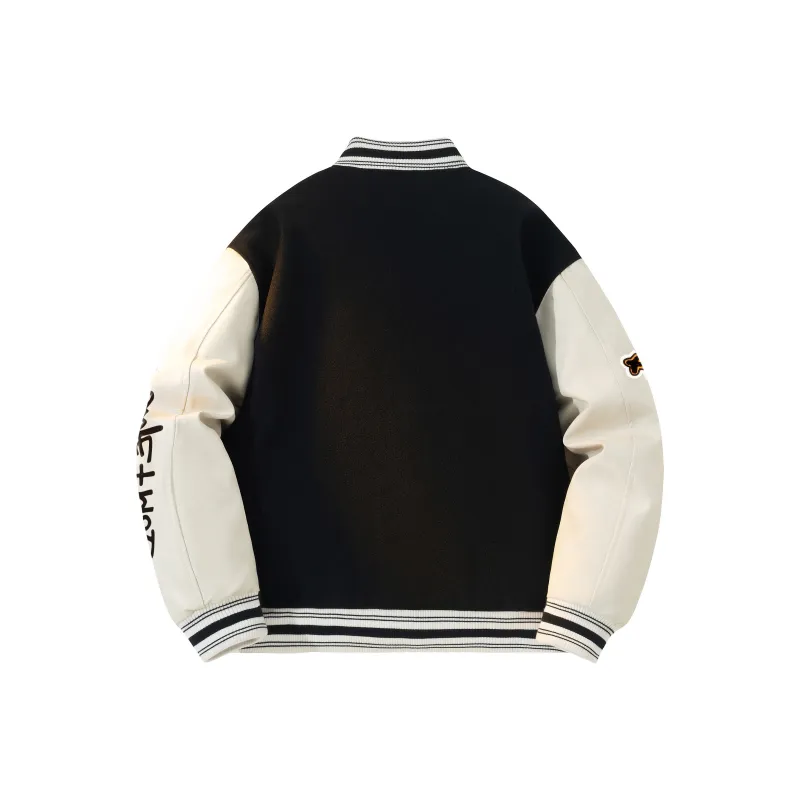 *EVAE+MOB Skull Series Baseball Jacket Unisex-20