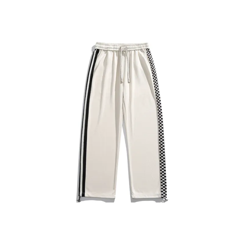 Nuthink Casual Pants Unisex Apricot-3