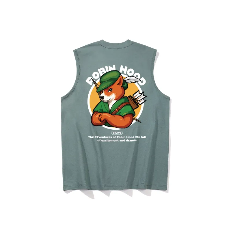 ROBINHOOD T Shirt Unisex Forest Green-1