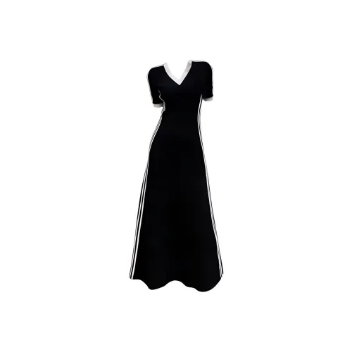 Pa33word Short Sleeved Dress Women's Black