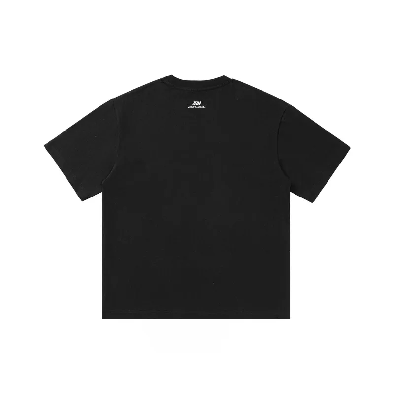 ZMOH T-Shirt Unisex Linen Brown-3