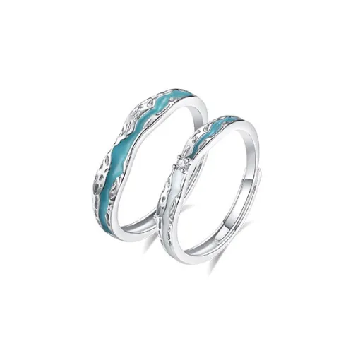 Heart To Heart S 999 Fine Silver Rings Unisex