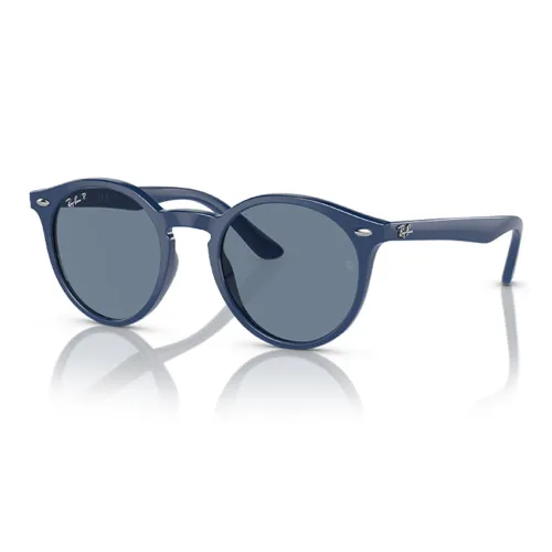 RayBan Injection Molded Round Sunglasses Kids' Blue