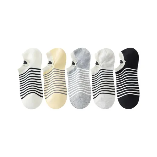 Temooues No Show Socks Women's Combo Set