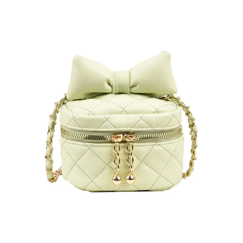 ROUNDOT PU Crossbody Bag Regular Women's White/Black/Pink/Yellow/Green-29