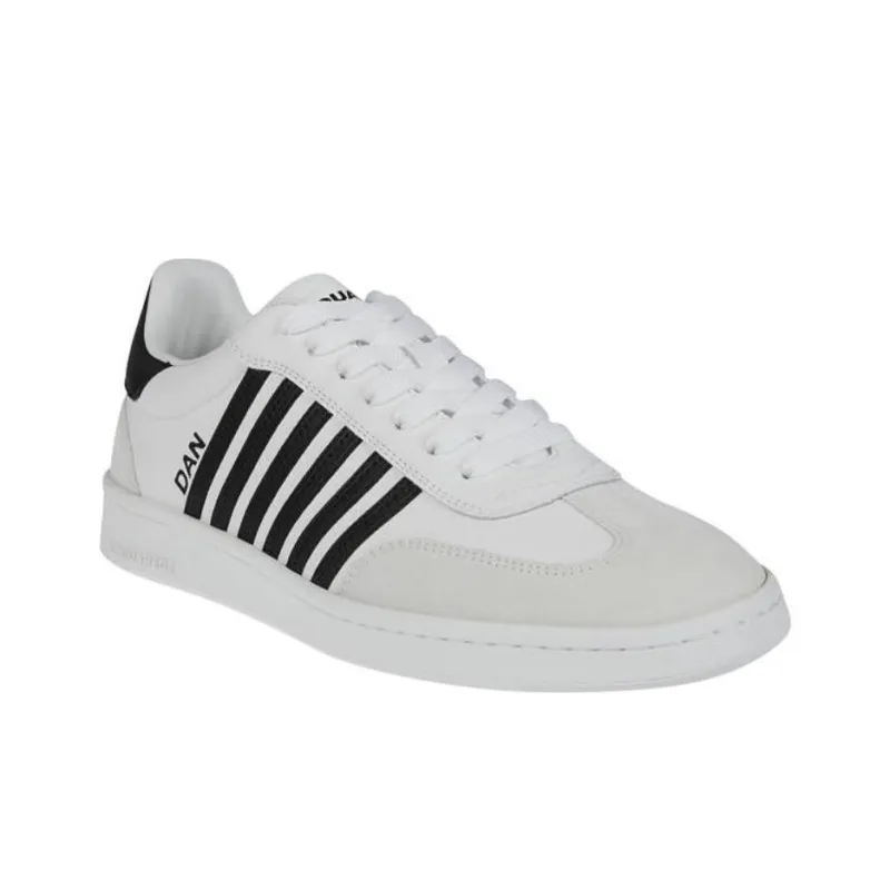Dsquared2 Round Toe Low Top Sneakers-2