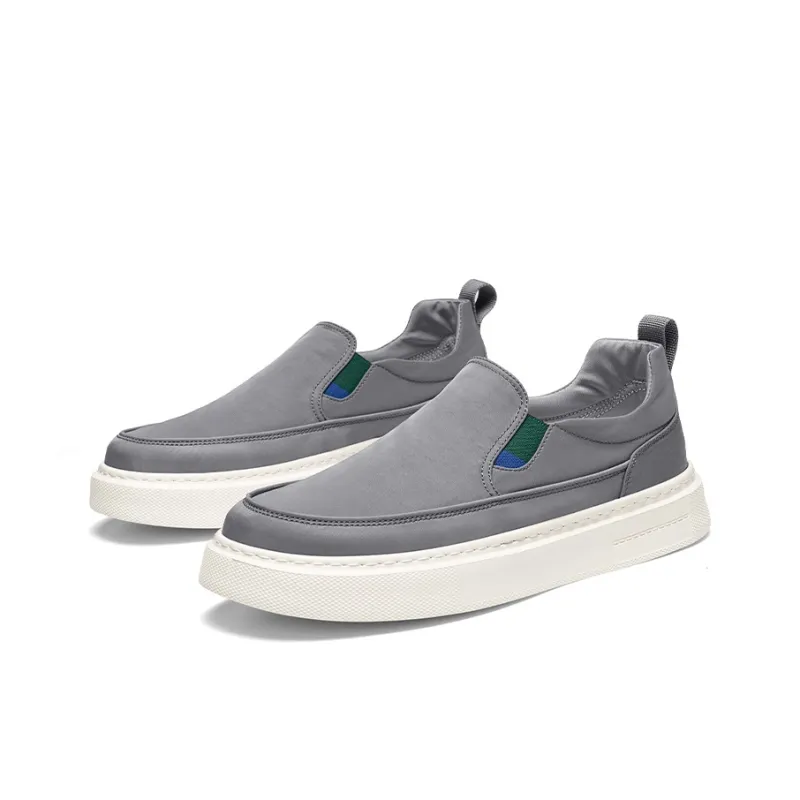 OFFER AITR Anti Slip And Wear Resistant Breathable Low Top Canvas Shoes Men's-2