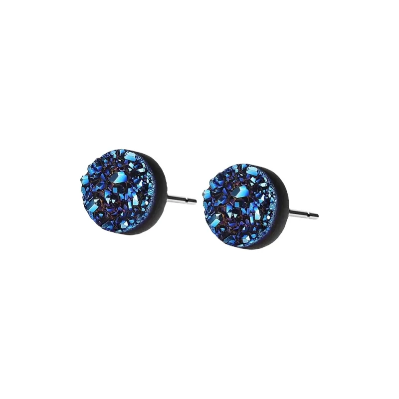 Danqin Alloy Stud Earrings Unisex-6