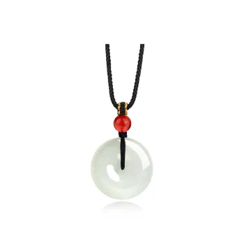 Di Su Xing Pendants White Jade Women's