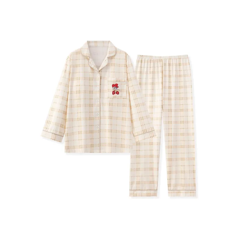 Maultiay Pajama Set Women's Apricot-0