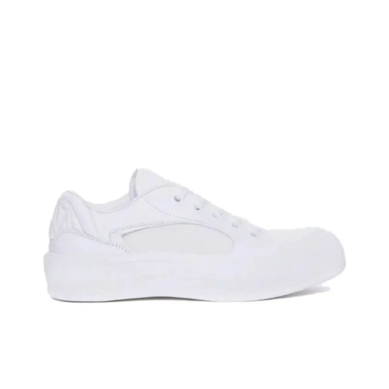 Alexander McQueen Deck Plimsoll Lace Up Sneakers Women's-1