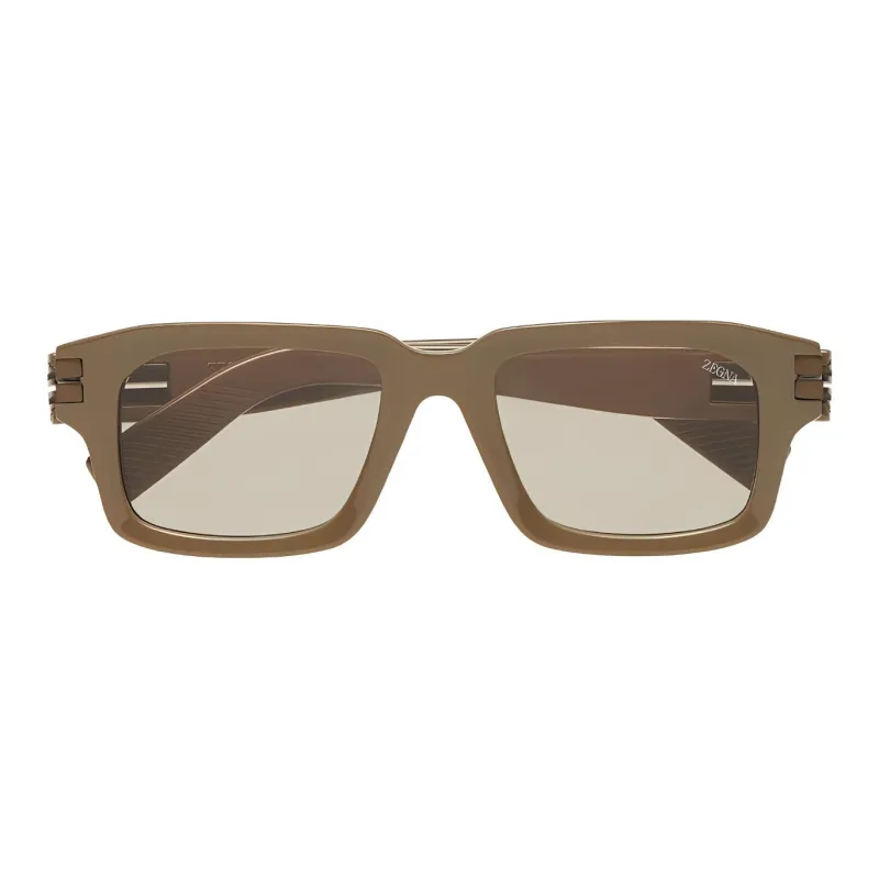 Ermenegildo Zegna Square frame Sunglasses-0