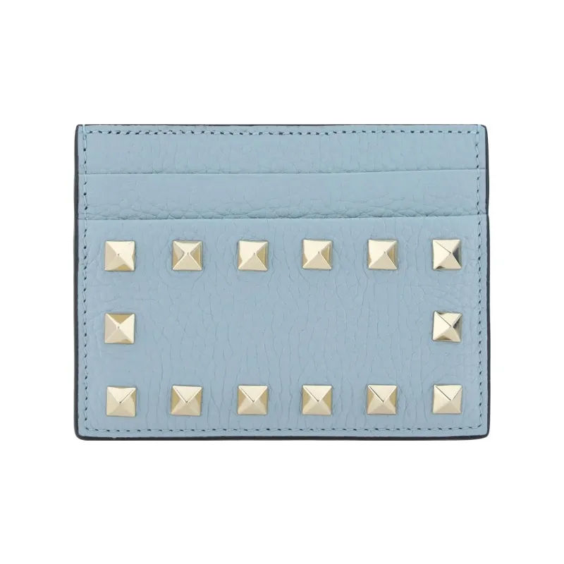 Valentino Garavani Rockstud Logo Printed Wallet-0