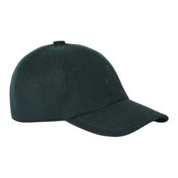 Loro Piana Cashmere Wool Baseball Caps Unisex Green