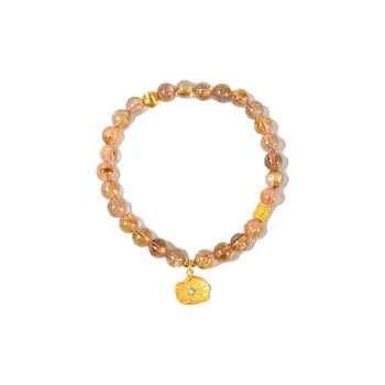 Palace And Amulet Crystal Bracelets Unisex