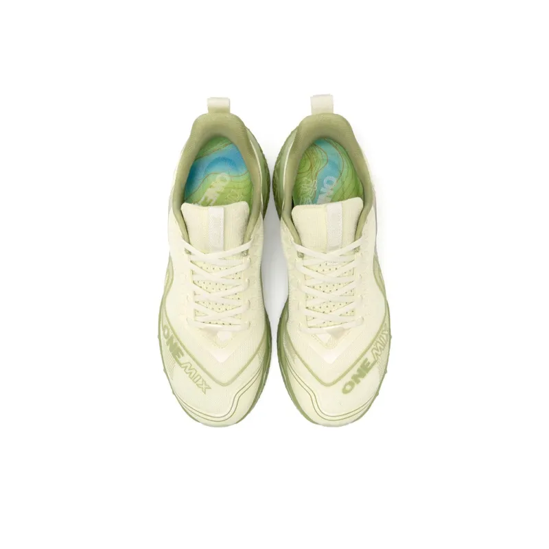 ONEMIX Mulan Creek Running Shoes Unisex Green Water Teal-3