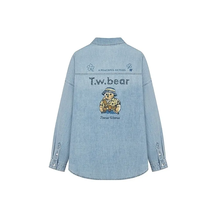 Teenie Weenie Shirt Unisex Light Blue-1