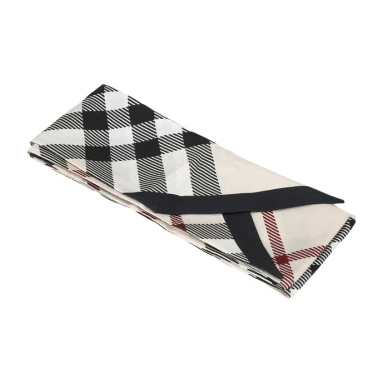 Burberry Checked Printed Scarf-1