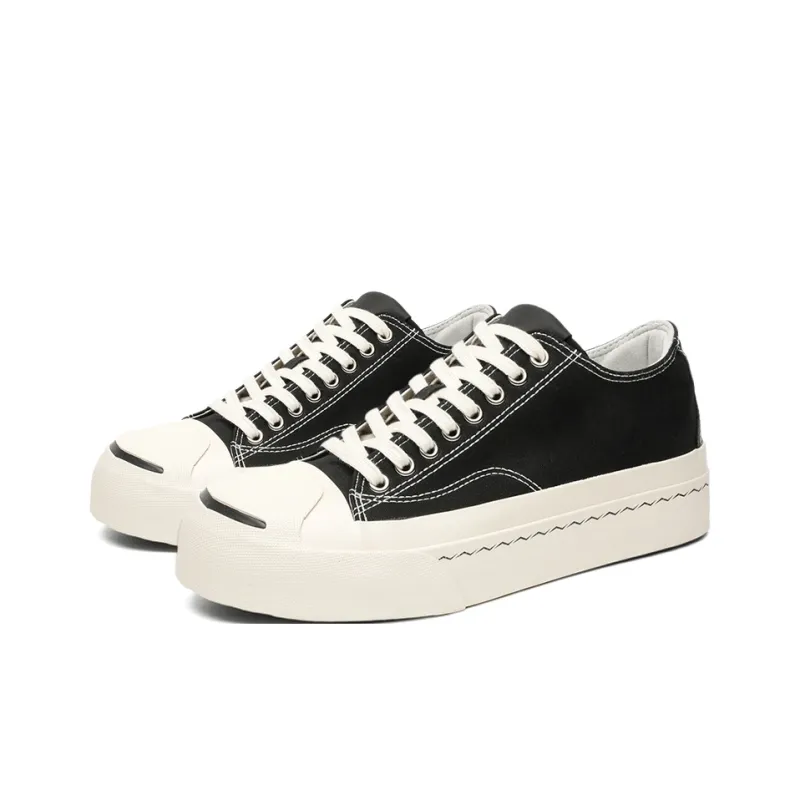 HACKBUTEER Low Top Canvas Shoes Unisex Box Included-3