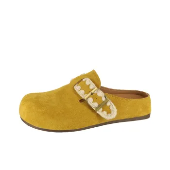 FANNAISHI Abrasion Resistant Slip Resistant Wrap toe Slippers Women's