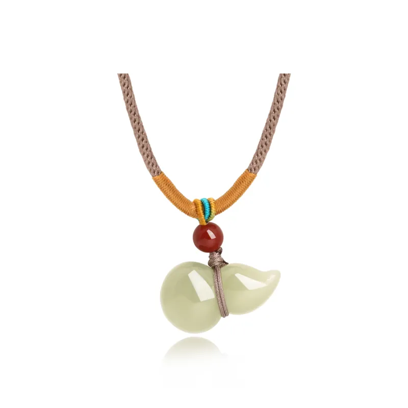 Di Su Xing Pendants White Jade Women's-0