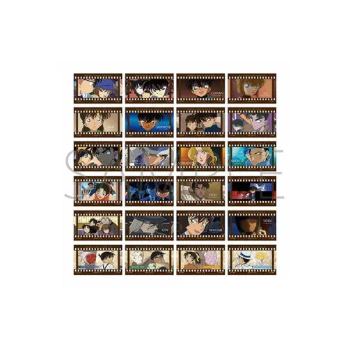 Animate Detective Conan Case Closed Anime Edition Filmstrip Wind Card Box Eggs 4th Series Photo Cards