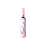 [Fully Automatic]Cherry Blossom Pink-Reinforced with 24-Rib Fiberglass+Rainproof Sun Protection