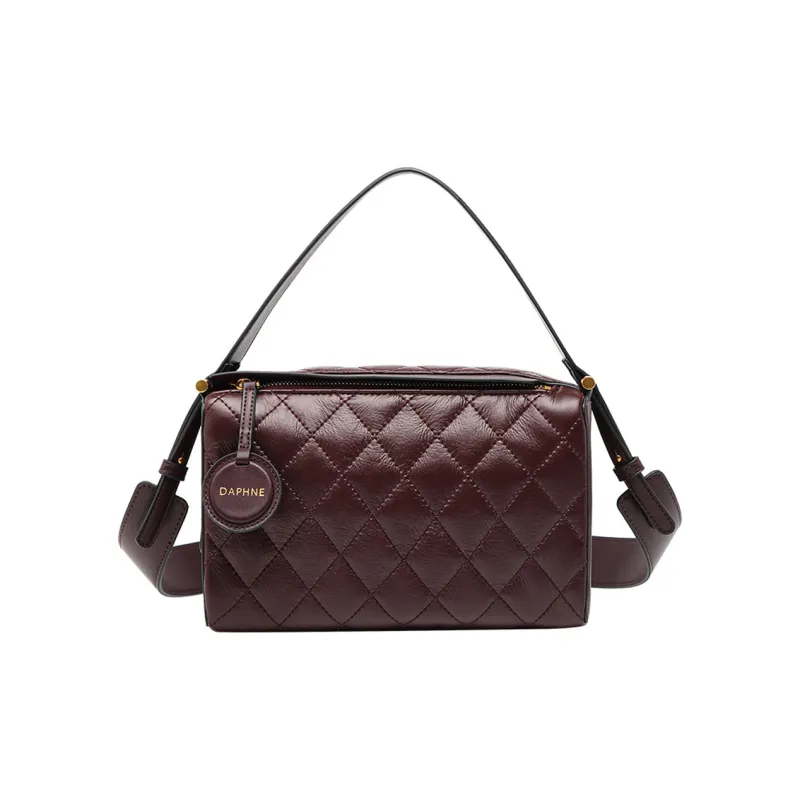 DAPHNE PU Handbag Women's Black/Purple-6