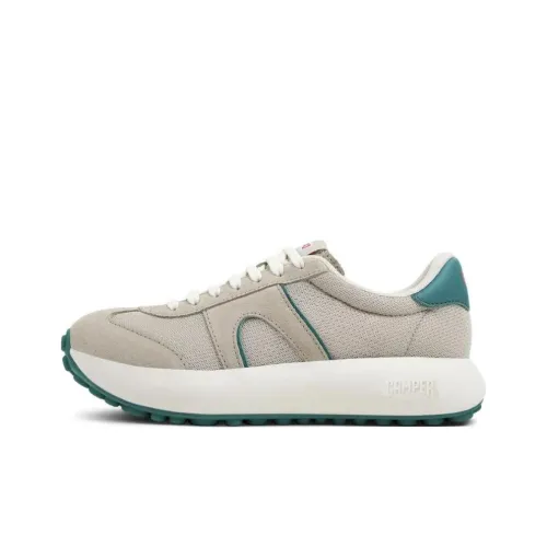CAMPER Pelotas Athens Cushioning, Wear Resistant Low Top Casual Shoes Women's Gray Green