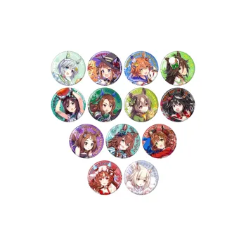 MOVIC Pretty Derby Character Box Eggs A&B Exciting And Noisy Grand Thanksgiving! Badges