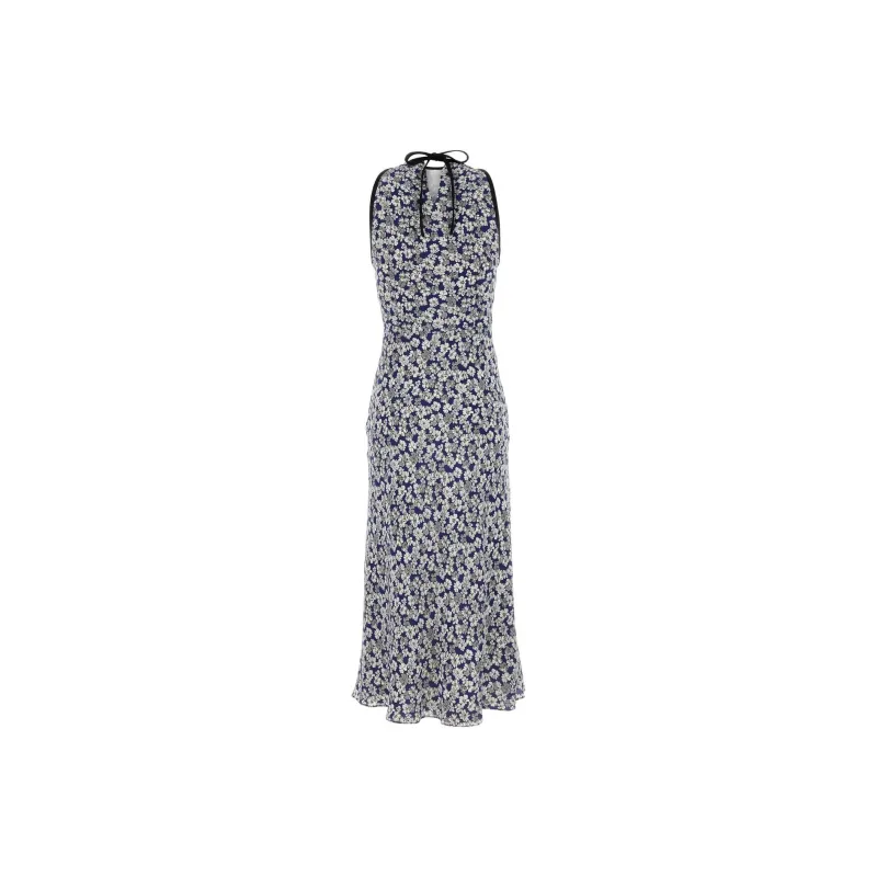 MIU MIU Floral Printed Dress-1