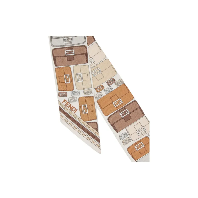 FENDI Wrappy Silk Scarf-1
