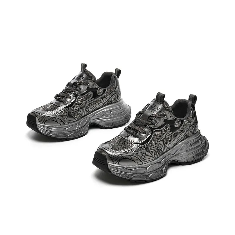 EBLAN Low Top Chunky Sneakers Women's-8