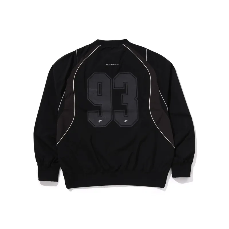 A BATHING APE Multi Logo Relaxed Fit Pullover-1