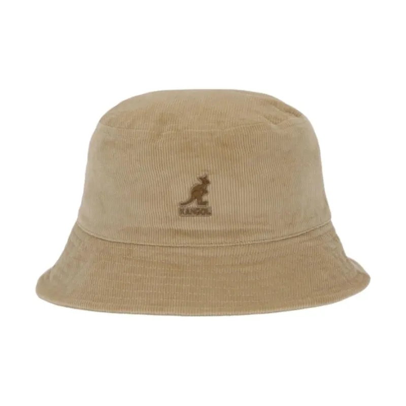 KANGOL Cotton Bucket Hats Unisex Brown-1