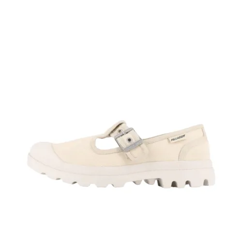 Palladium Pampa Anti Slip Wear Resistant Low Top Casual Shoes Women's Beige