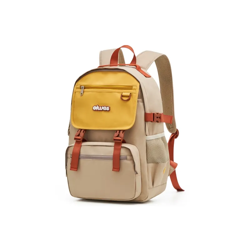 OIWAS Fabric Backpack Regular Unisex Multicolor-34