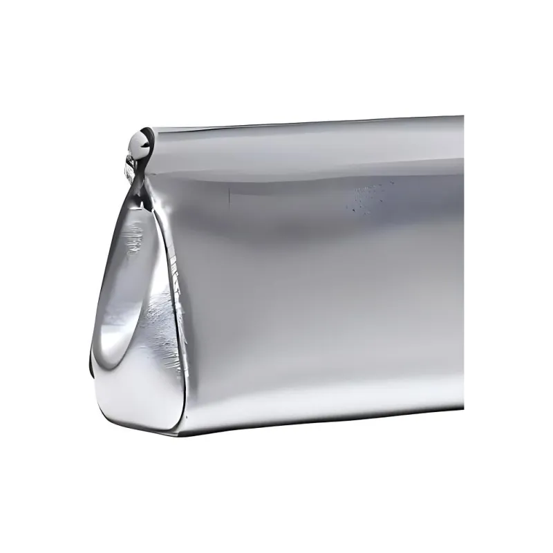 MICHAEL KORS Cow Leather, Split Cow Leather Shoulder Bag Medium Size Women's Silver-3