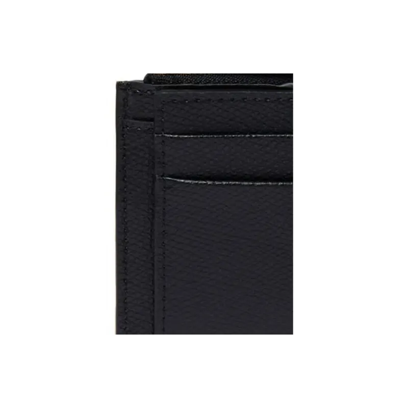 Stella McCartney Leather Card Holder Women's Black-3